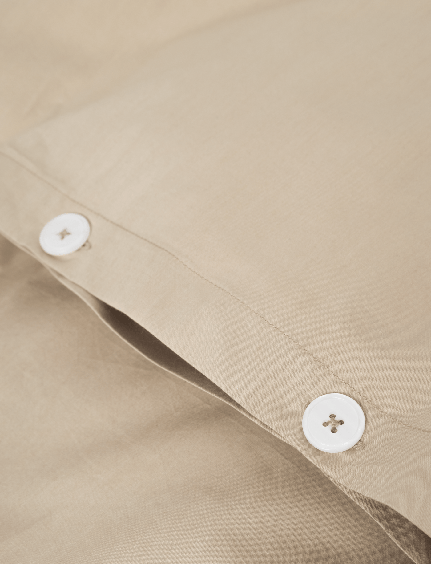 JUNIOR SENGETØJ - SAND BEIGE