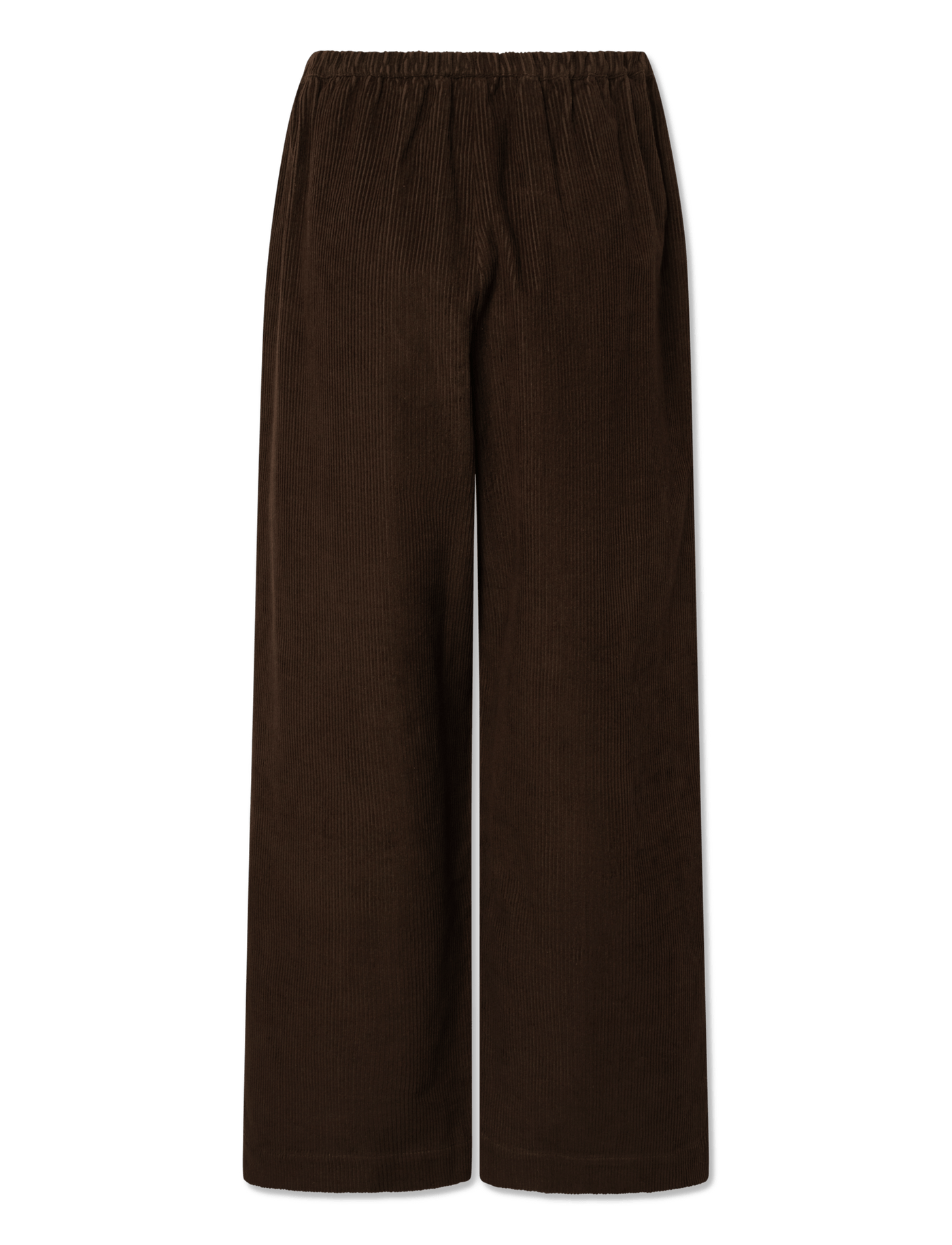 Bella corduroy pants - DARK BROWN