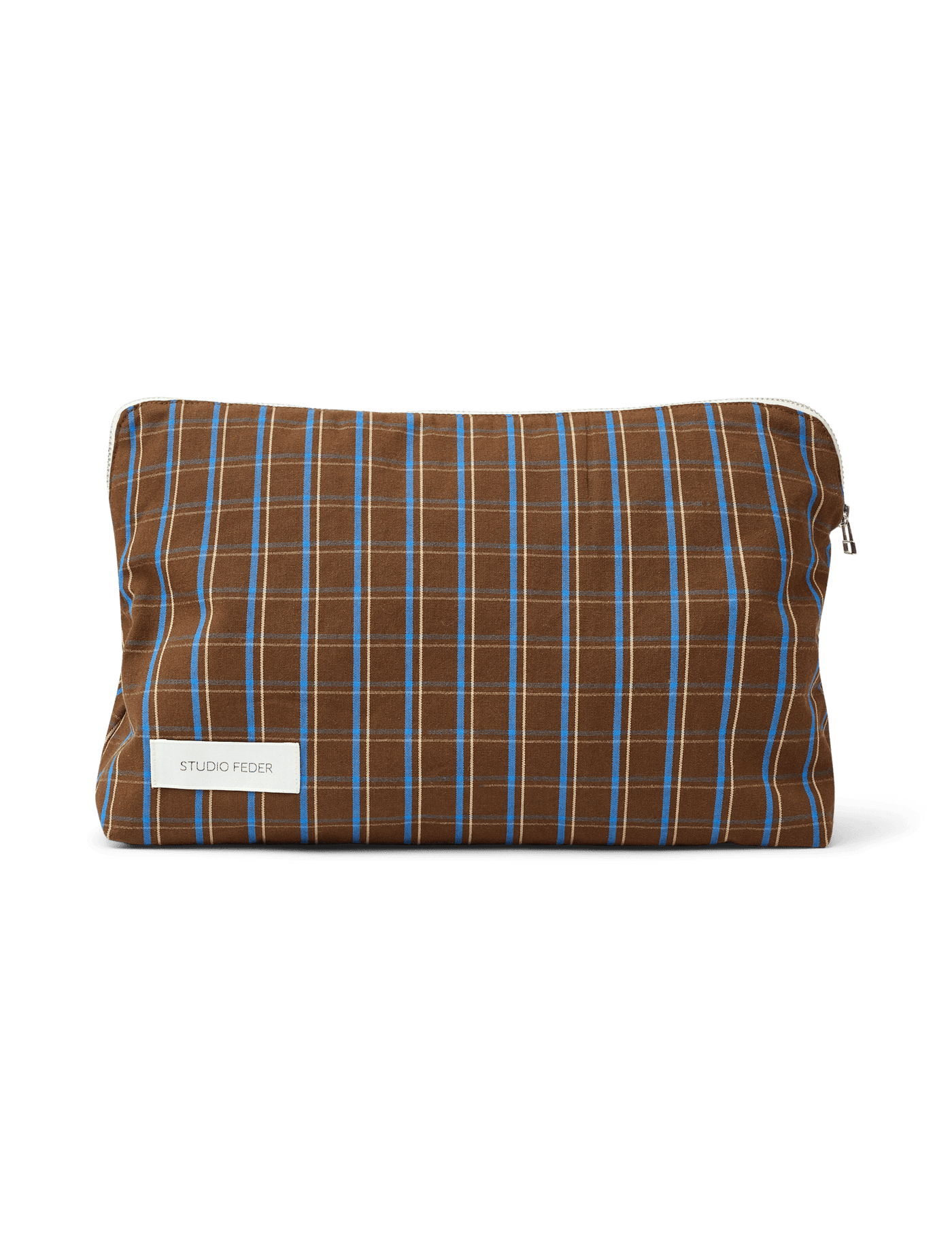 CELIA TOILETRY BAG - CHESTNUT