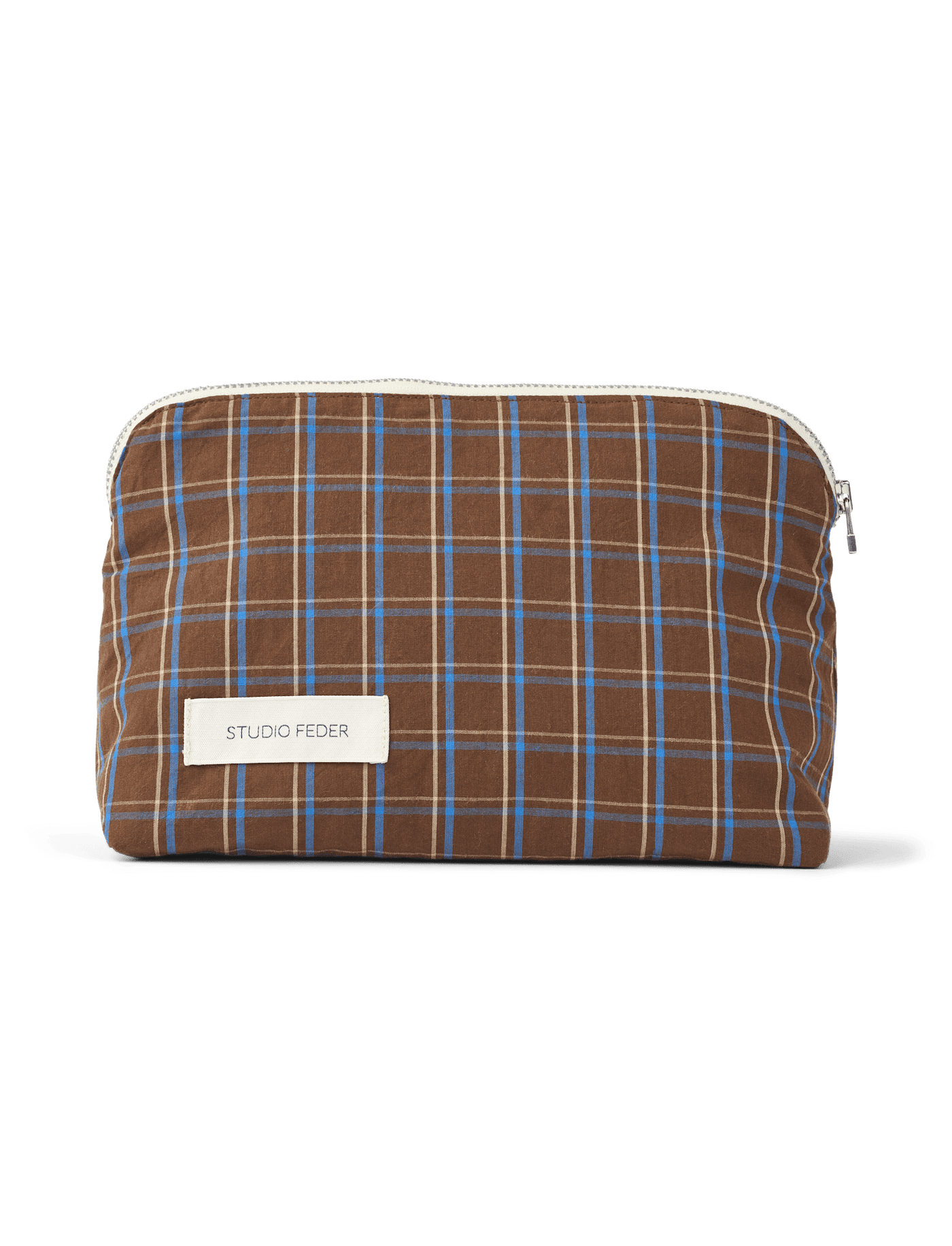 CELIA MINI TOILETRY BAG - CHESTNUT