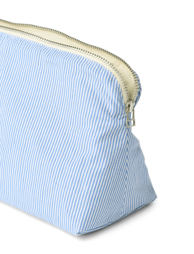 CELIA MINI TOILETRY BAG - MILK STRIPE