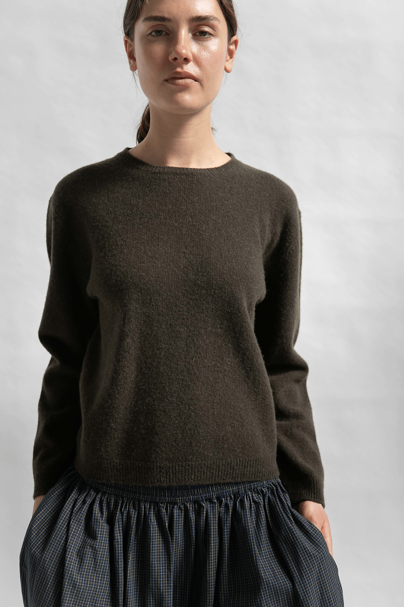 Charlie Knit - BARK MELANGE