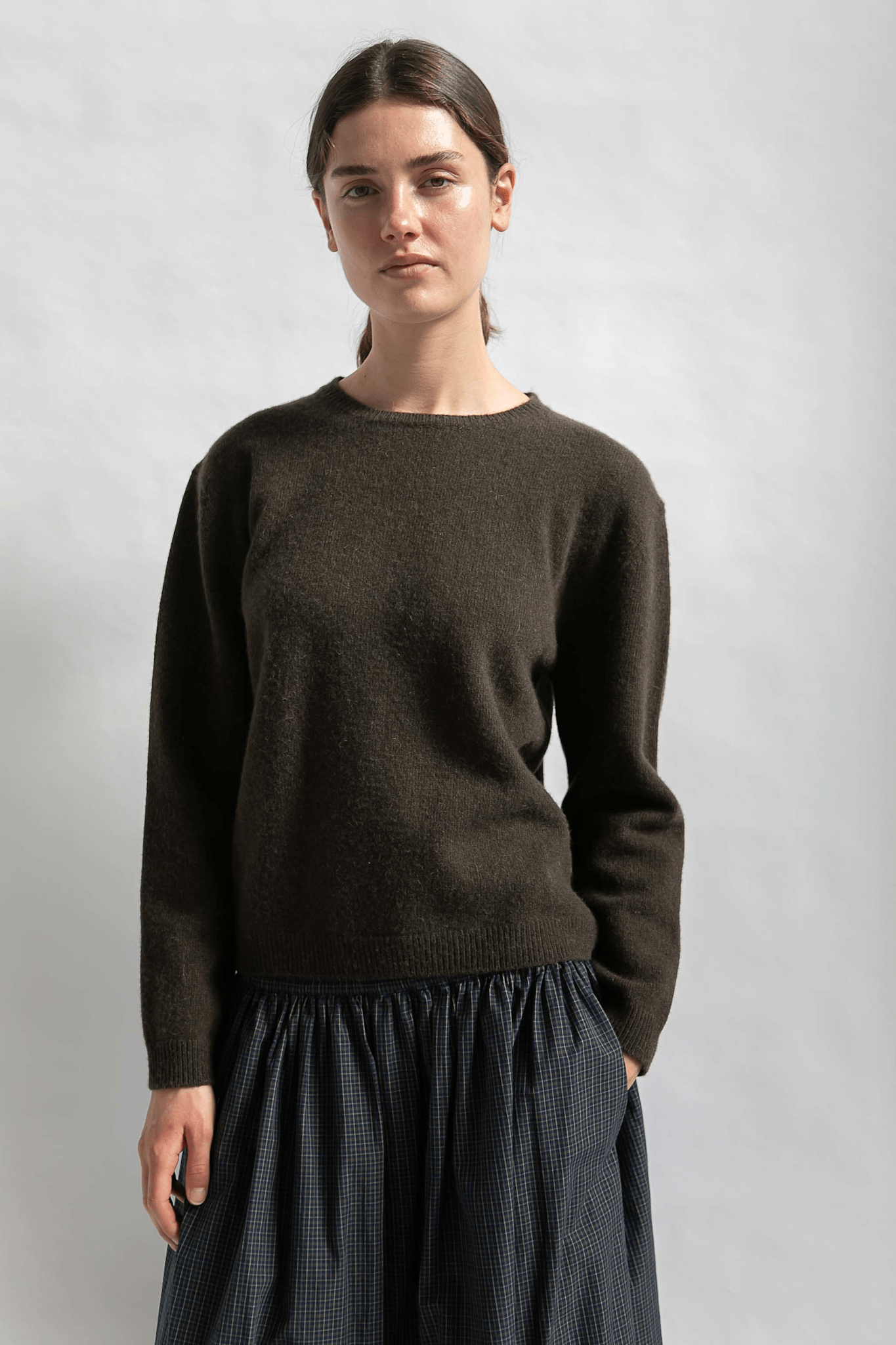 Charlie Knit - BARK MELANGE