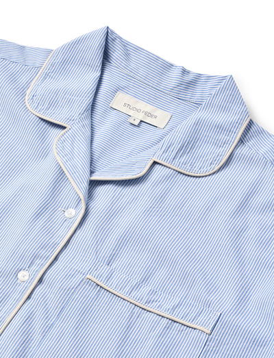 EDITH PYJAMAS - MILK STRIPE