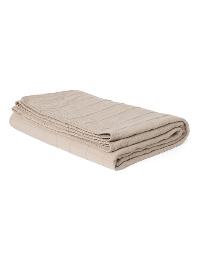 Faye Bedspread - BEIGE