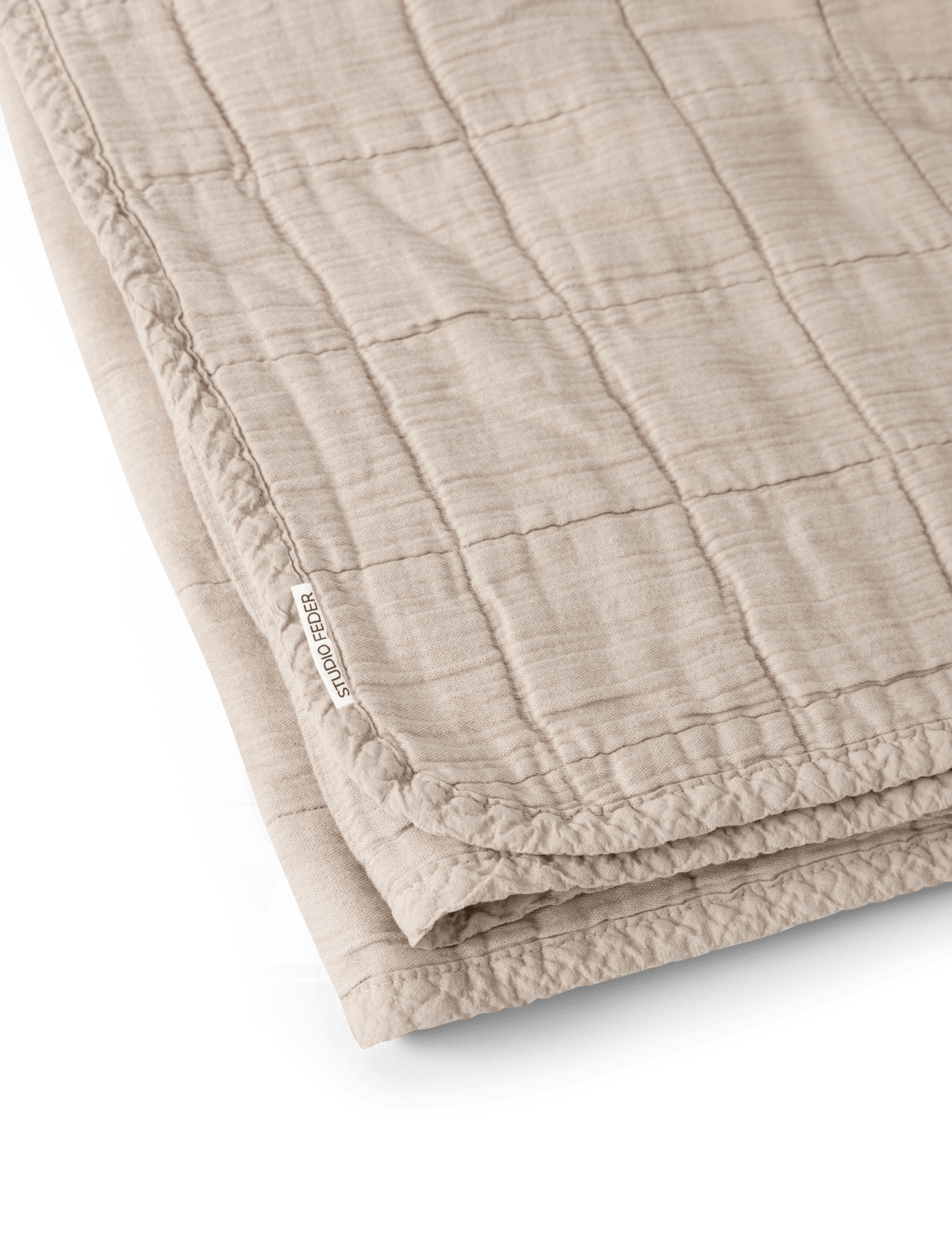 Faye Bedspread - BEIGE