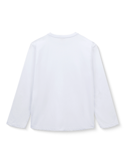 Freya Longsleeve T-shirt - WHITE