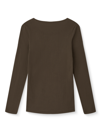 GERTRUD BLOUSE - BARK