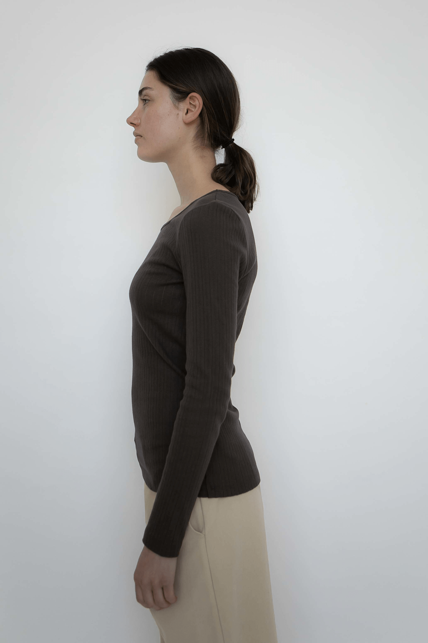 GERTRUD BLOUSE - BARK