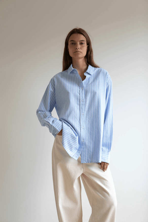 JOSIE SKJORTE - ANGEL STRIPE