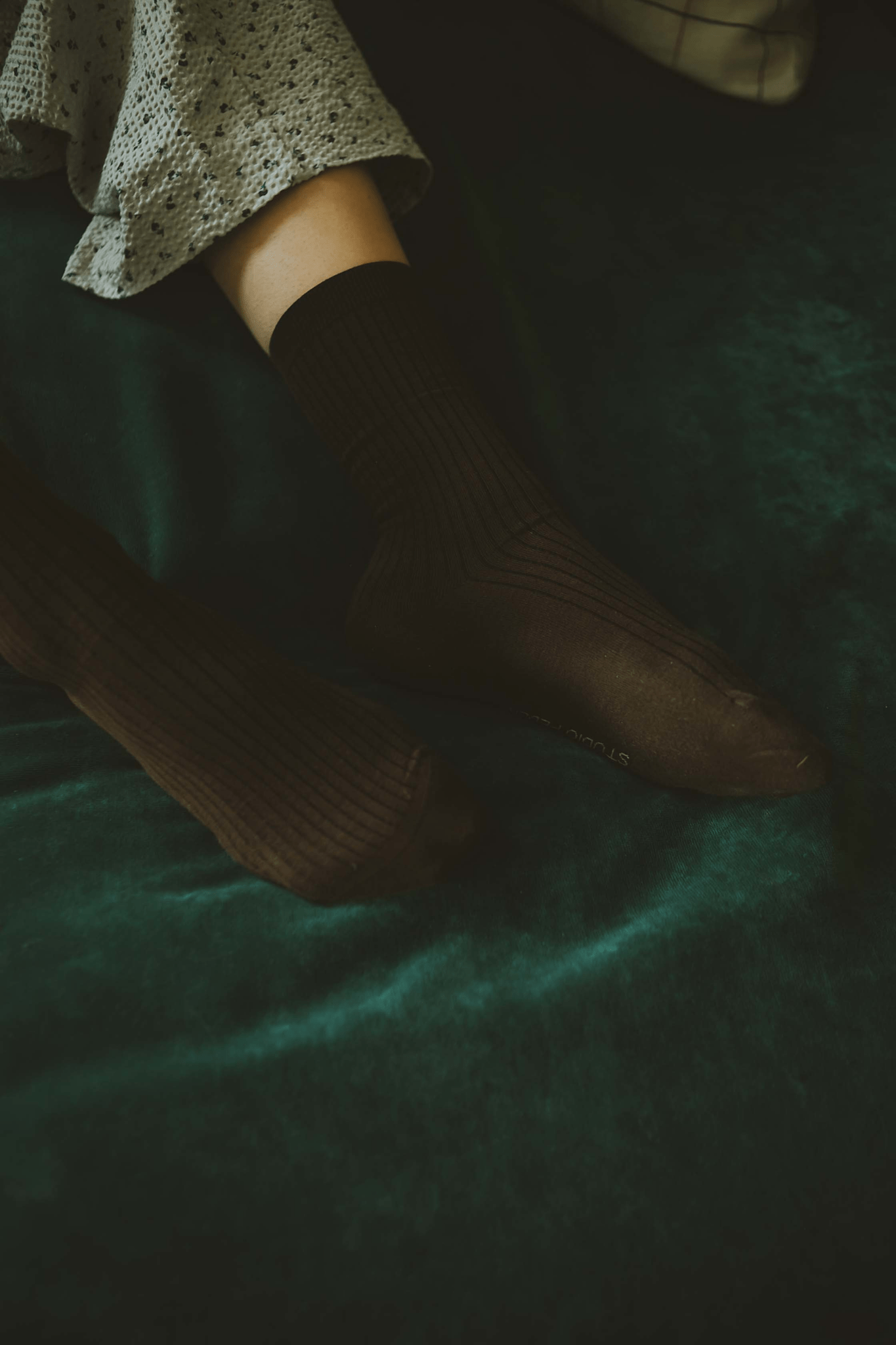 MINNA COTTON SOCK - BARK