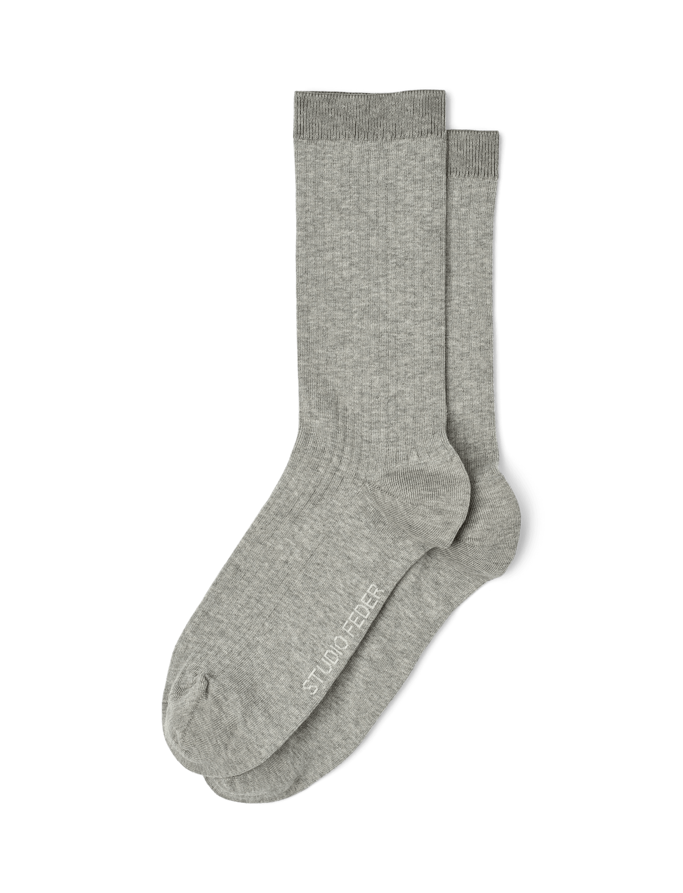 MINNA COTTON SOCK - GREY MELANGE