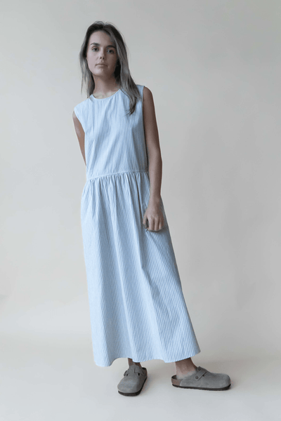 Noelle Dress - BEACH STRIPE