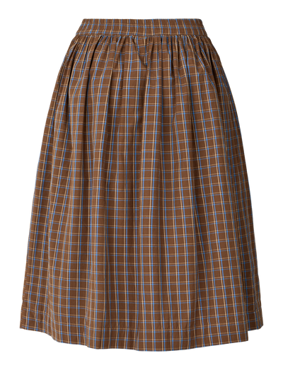 OLGA SKIRT - CHESTNUT