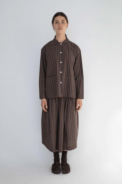 OLGA SKIRT - CHESTNUT