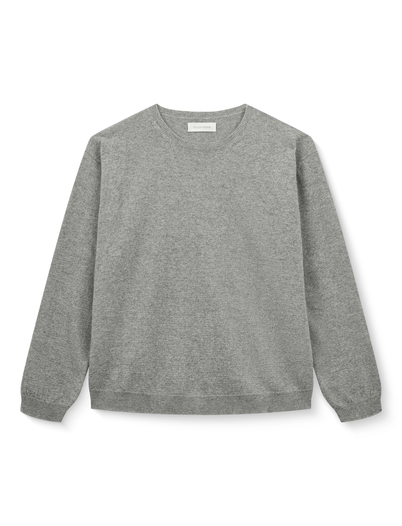 Sophie knit - LIGHT GREY MELANGE