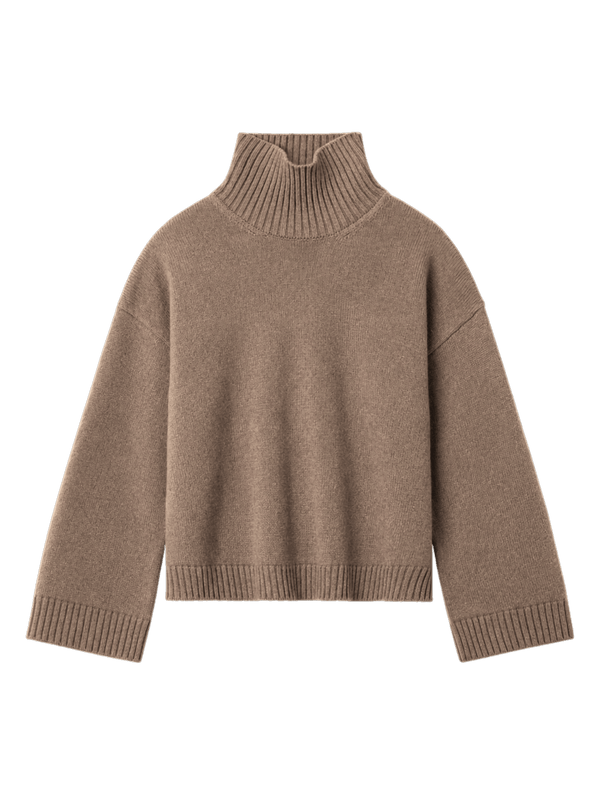 THYRA KNIT - OAT MELANGE