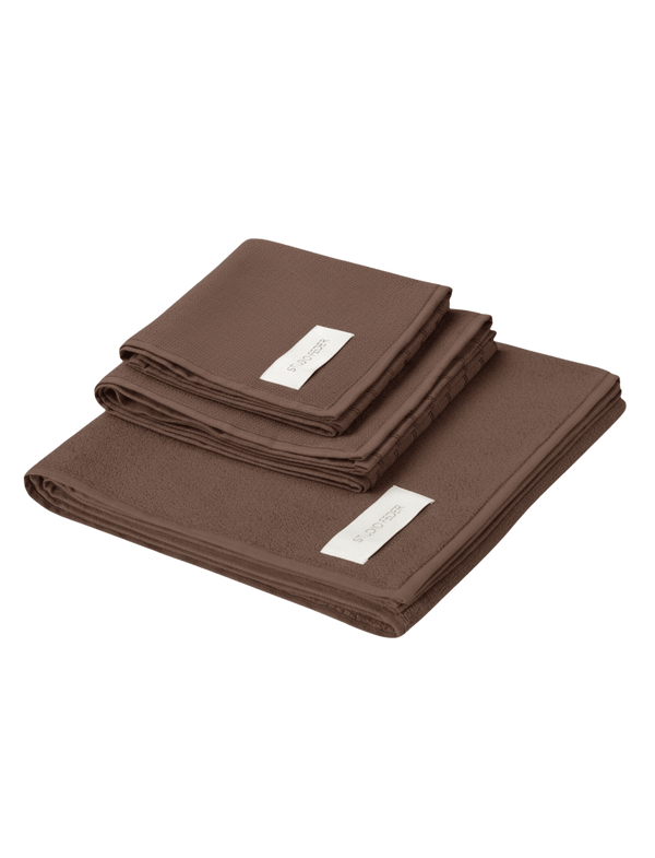 UNA HÅNDKLÆDE - BROWN