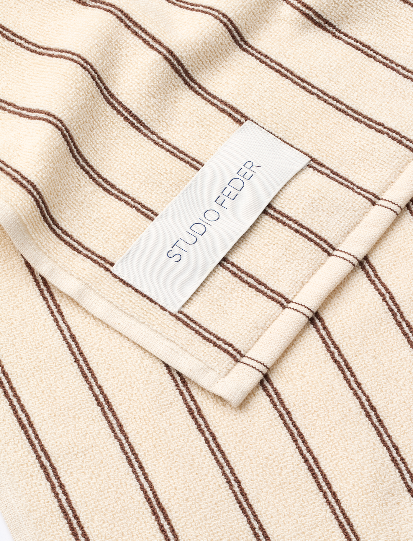 UNA TOWEL - BROWN RAIN