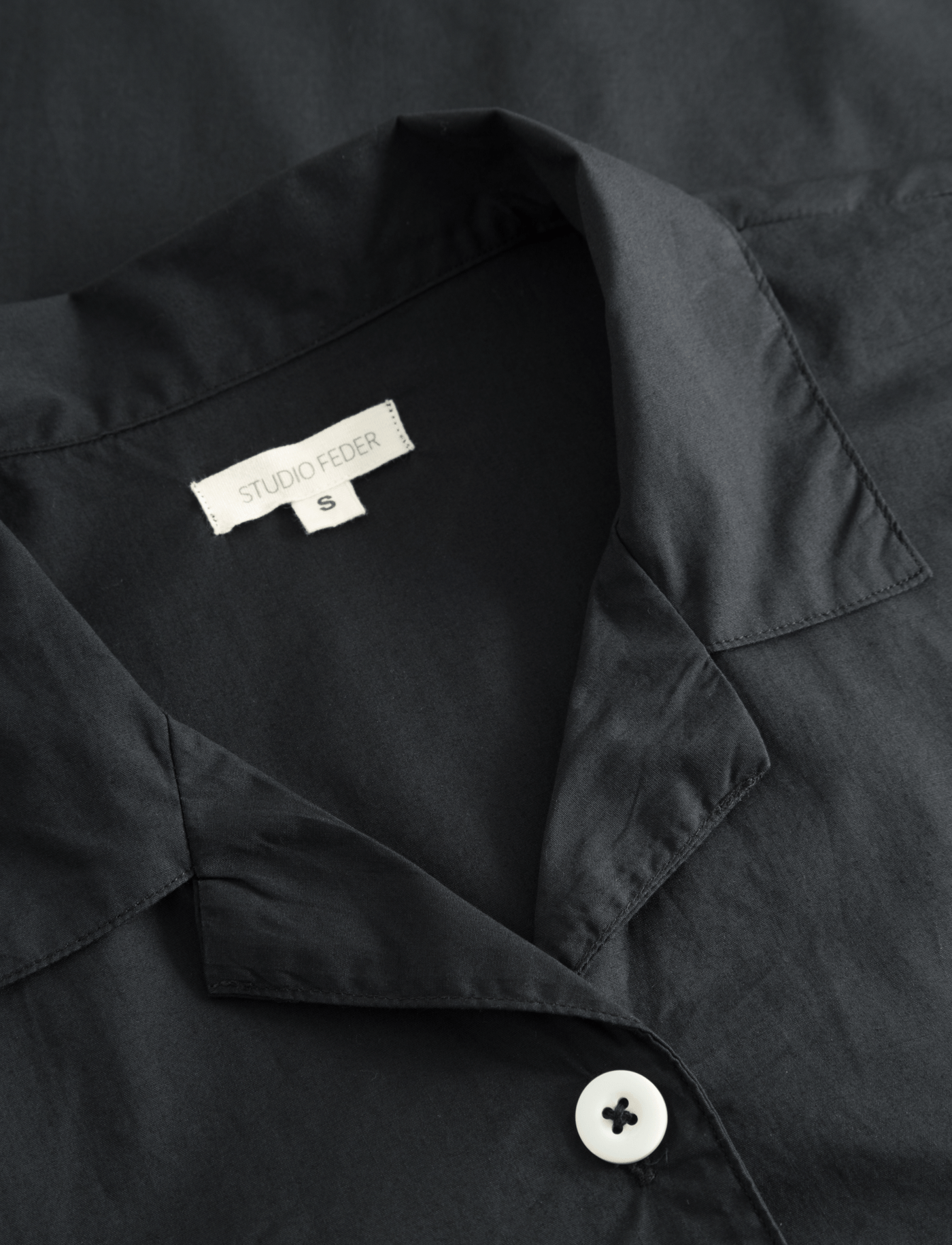 VICTORIA SKJORTE - BLACK