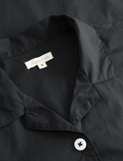 VICTORIA SKJORTE - BLACK