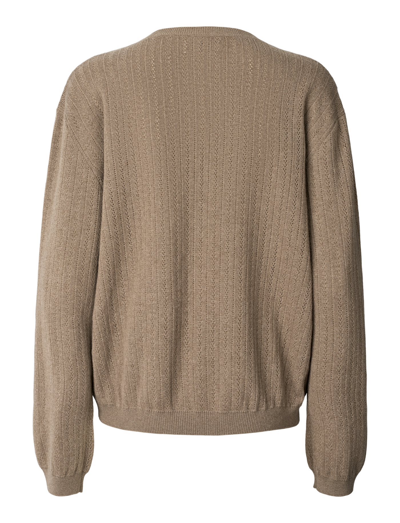 VIOLA KNIT - LIGHT BROWN MELANGE
