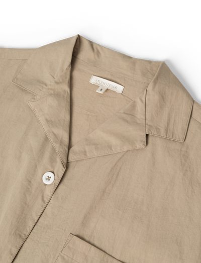 VICTORIA SHIRT - SAND BEIGE