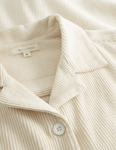 Silja velvet shirt - UNDYED