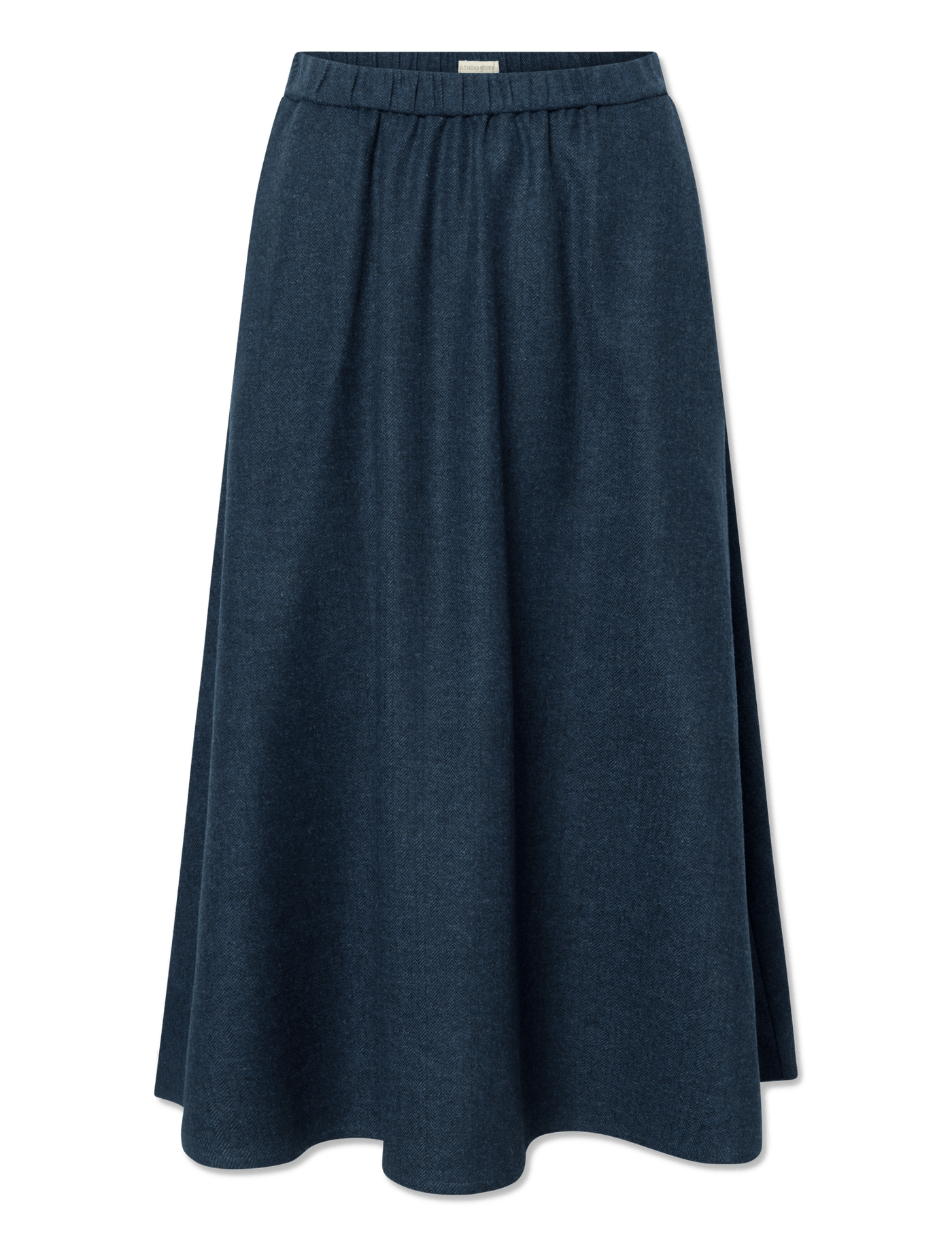 Agnes wool skirt - NAVY