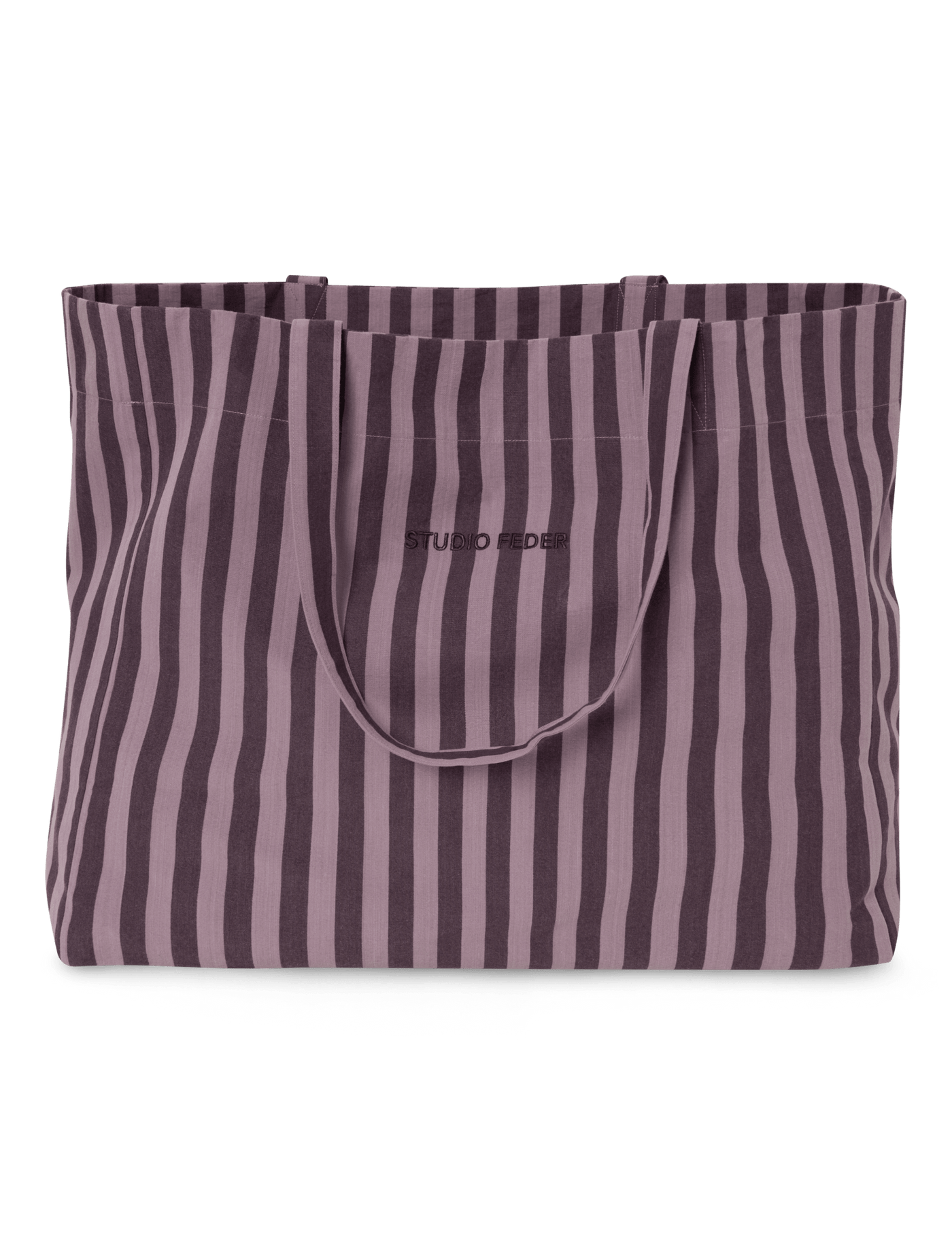 Hanna Tote bag - LAVENDER STRIPE