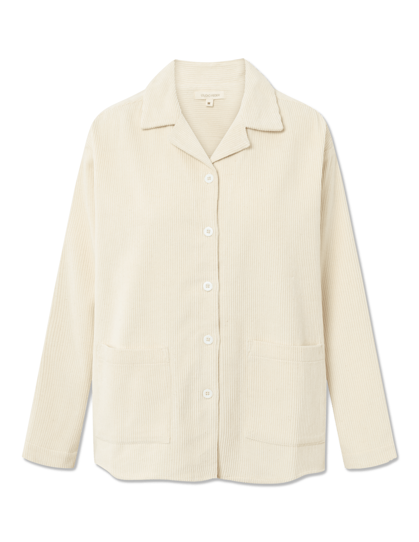 Silja velvet shirt - UNDYED