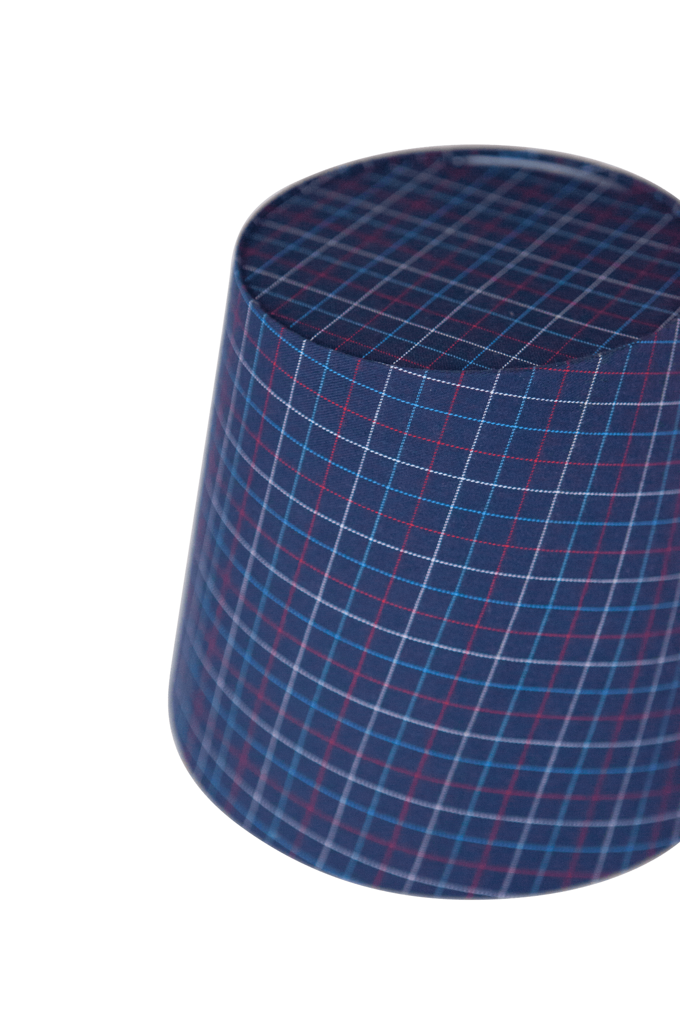 Lamp Shade - Navy Check