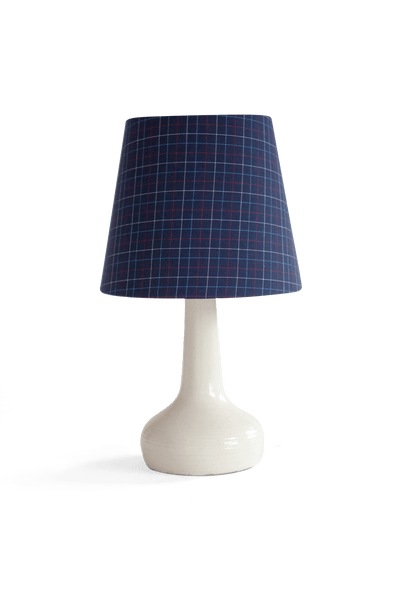 Lamp Shade - Navy Check