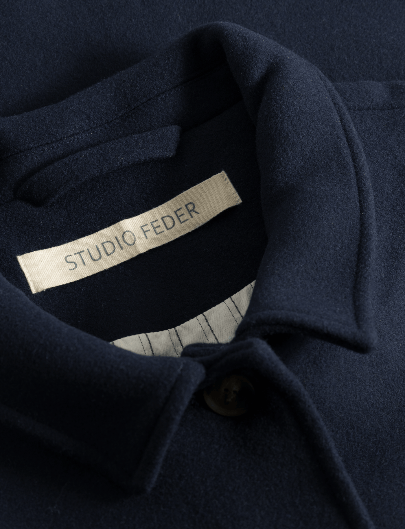 Felina wool jacket - NAVY