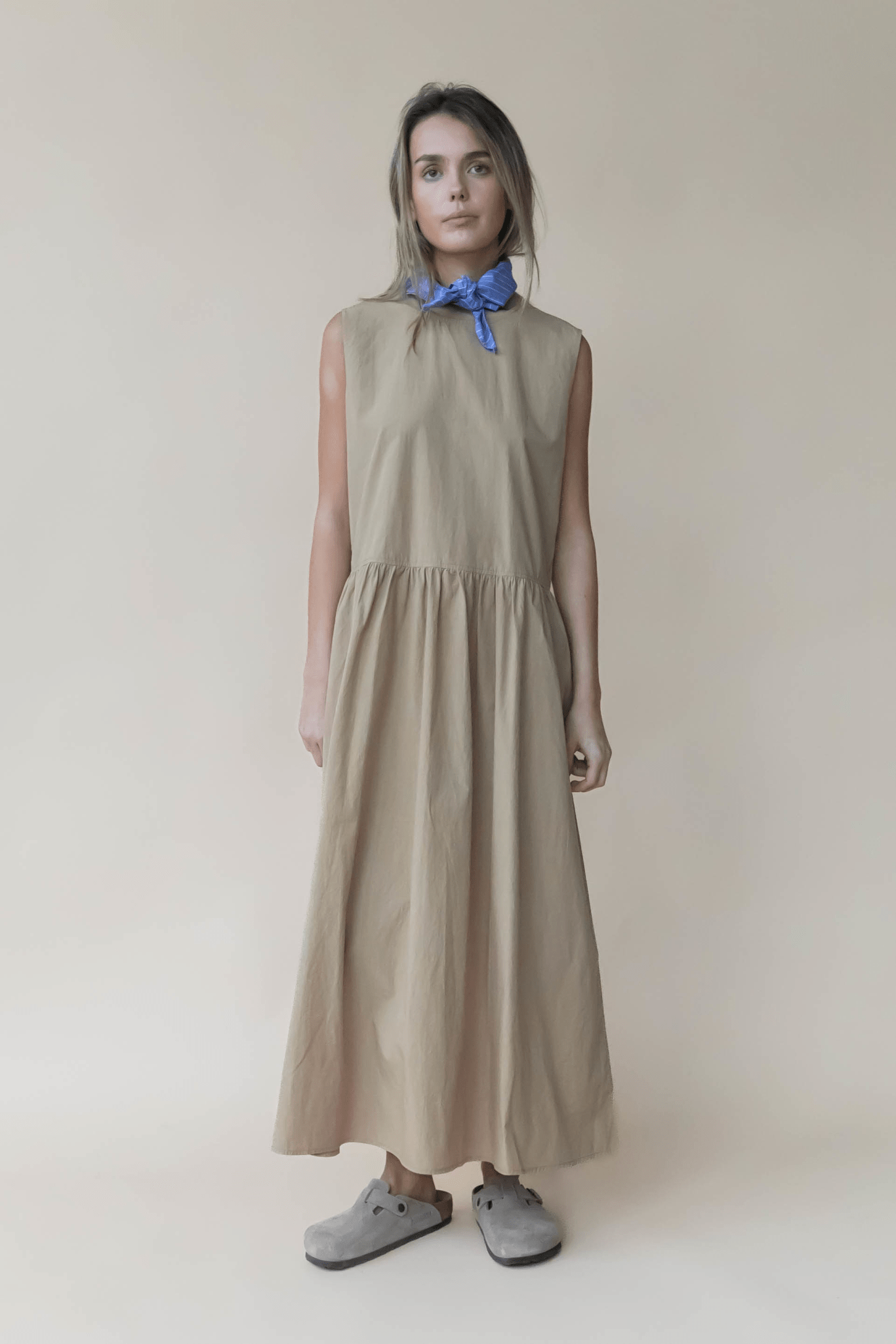 Noelle Dress - SAND BEIGE