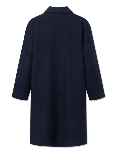 Felix wool coat - NAVY