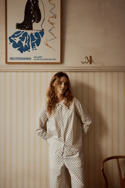 Frida Pyjamas - Scarlet Ecru