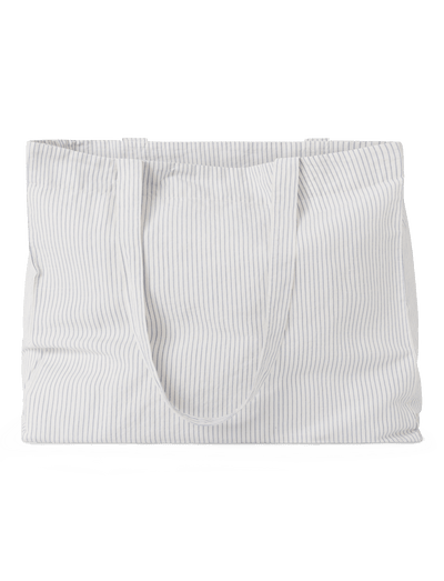 Hanna tote bag - Oxford stripe